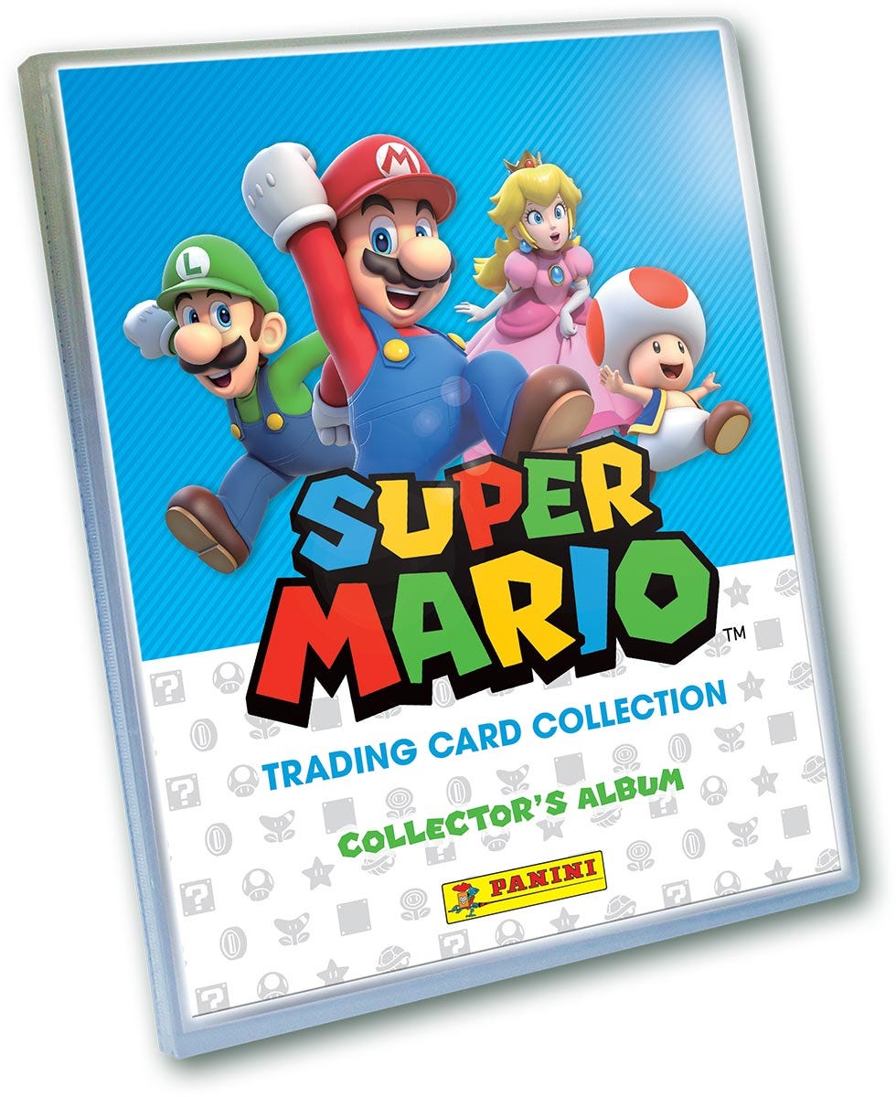 Super Mario Trading Cards - missing cards