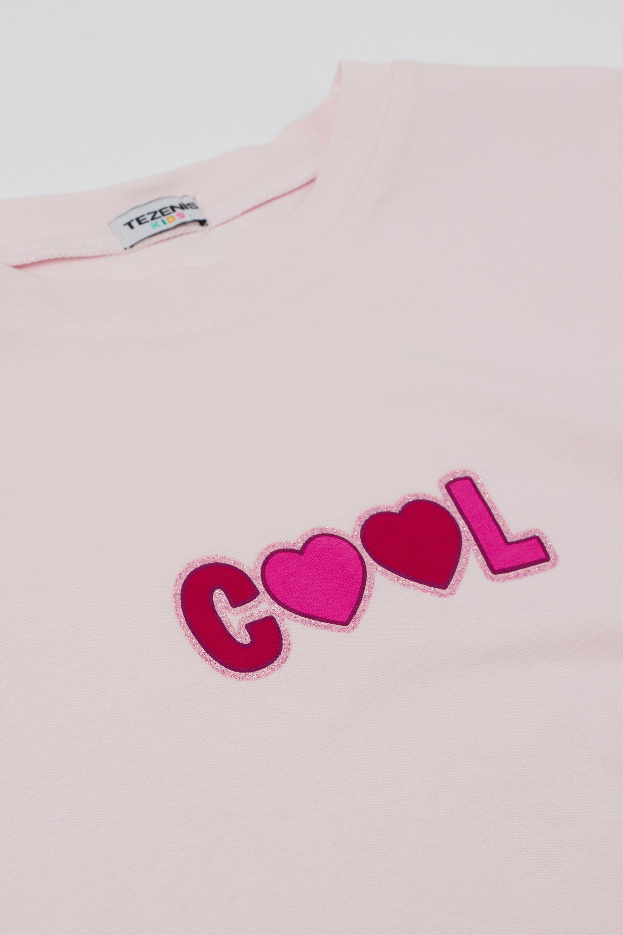 Girls’ Printed Cotton T-Shirt