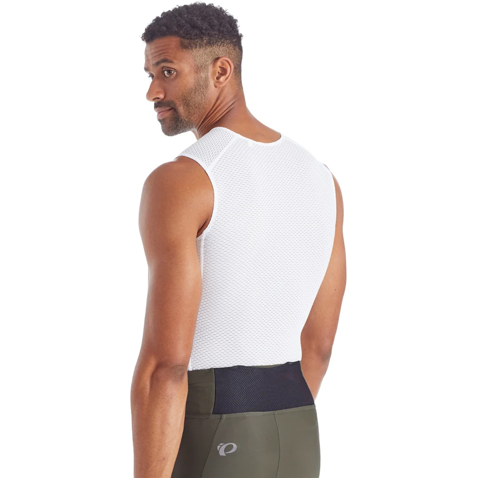 PEARL iZUMi Transfer Mesh Sleeveless Baselayer Men 11122106 - white - 508