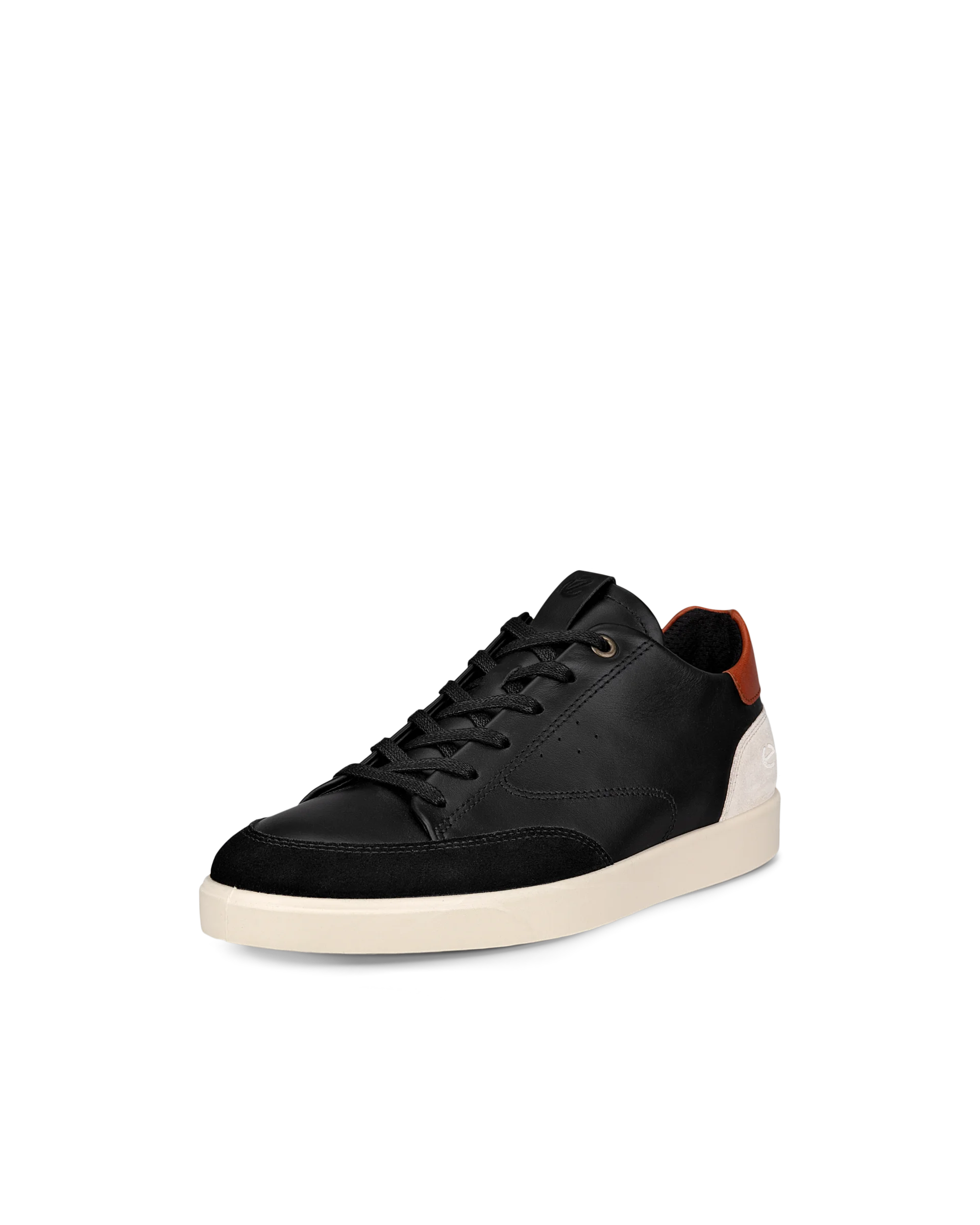 ECCO STREET LITE W Damen Ledersneaker Schwarz