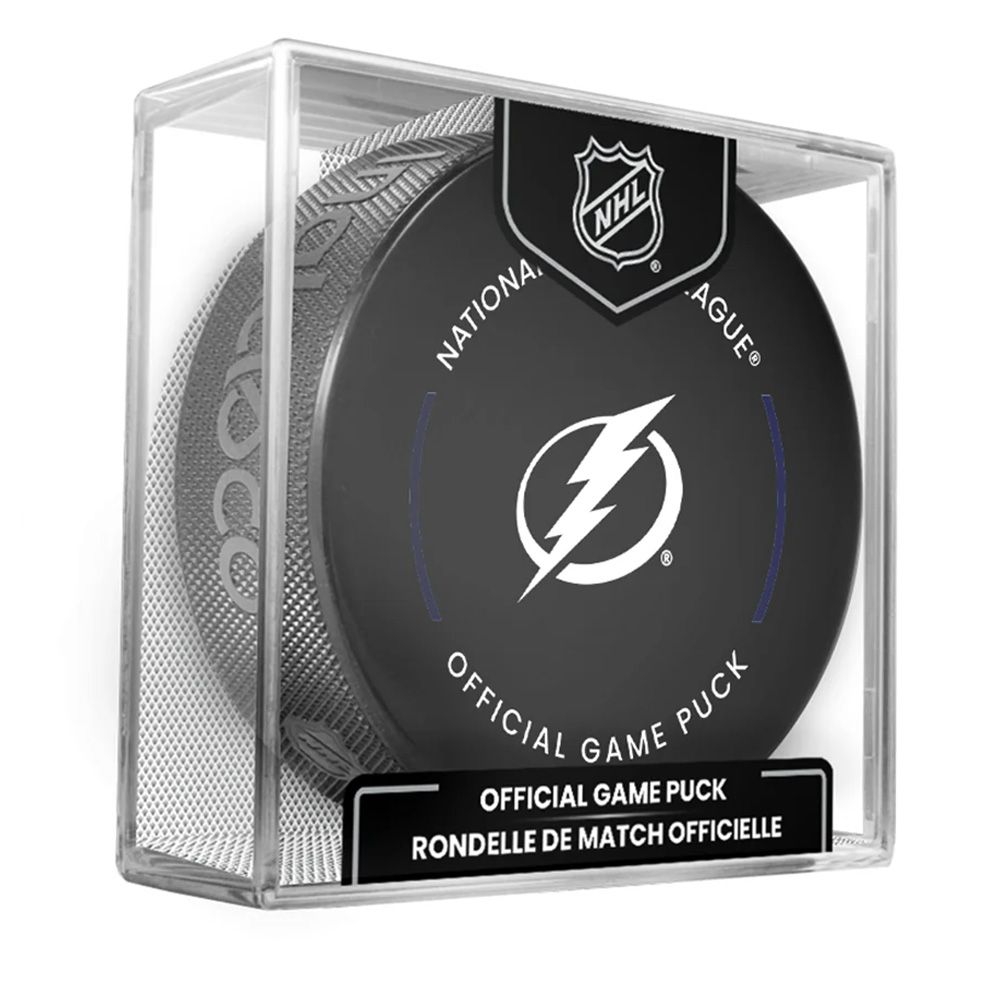 Tampa Bay Lightning 2025-26 NHL Official Game Puck