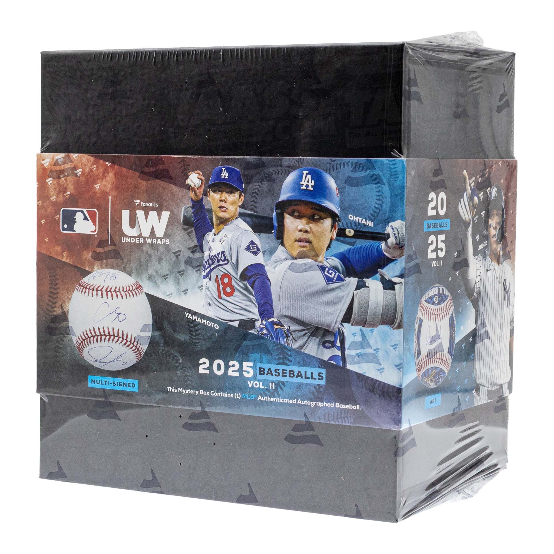 2025 Under Wraps MLB Autogramm Baseball Mystery Box Vol. 2