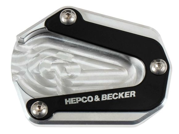 Hepco & Becker side stand extension - black/silverTRIUMPH 900 TIGER 900 RALLY PRO - 2024 - 2025Ref: Hbe02619A / 42117657 00 91