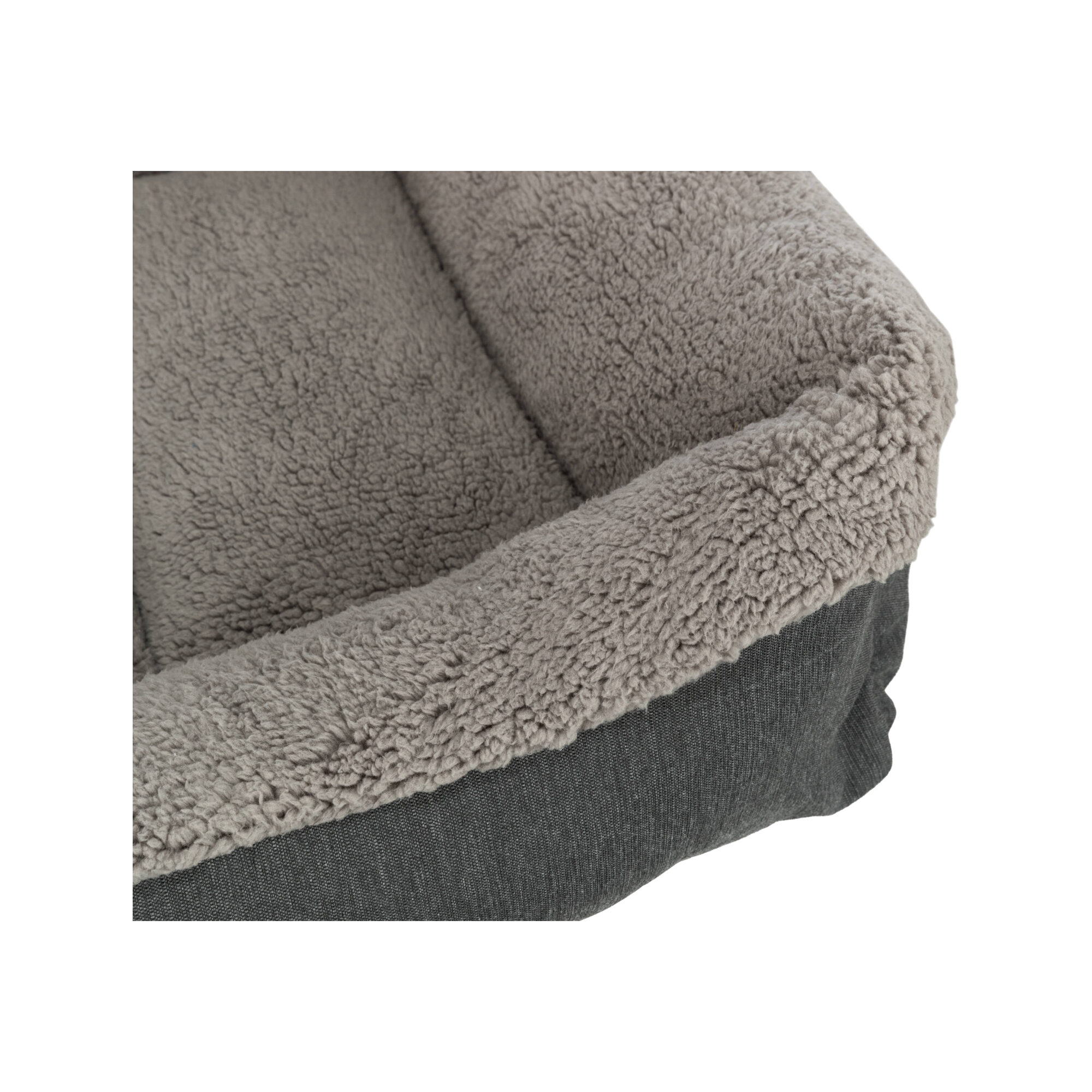 Trixie Vital Dog Bed Bendson - Dark Grey/Light Grey - 90 x 60 cm