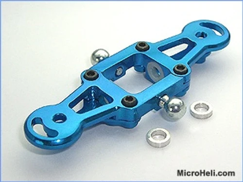 MHECX 002BG2B MICROHELI BLUE CX BLADE GRIPS