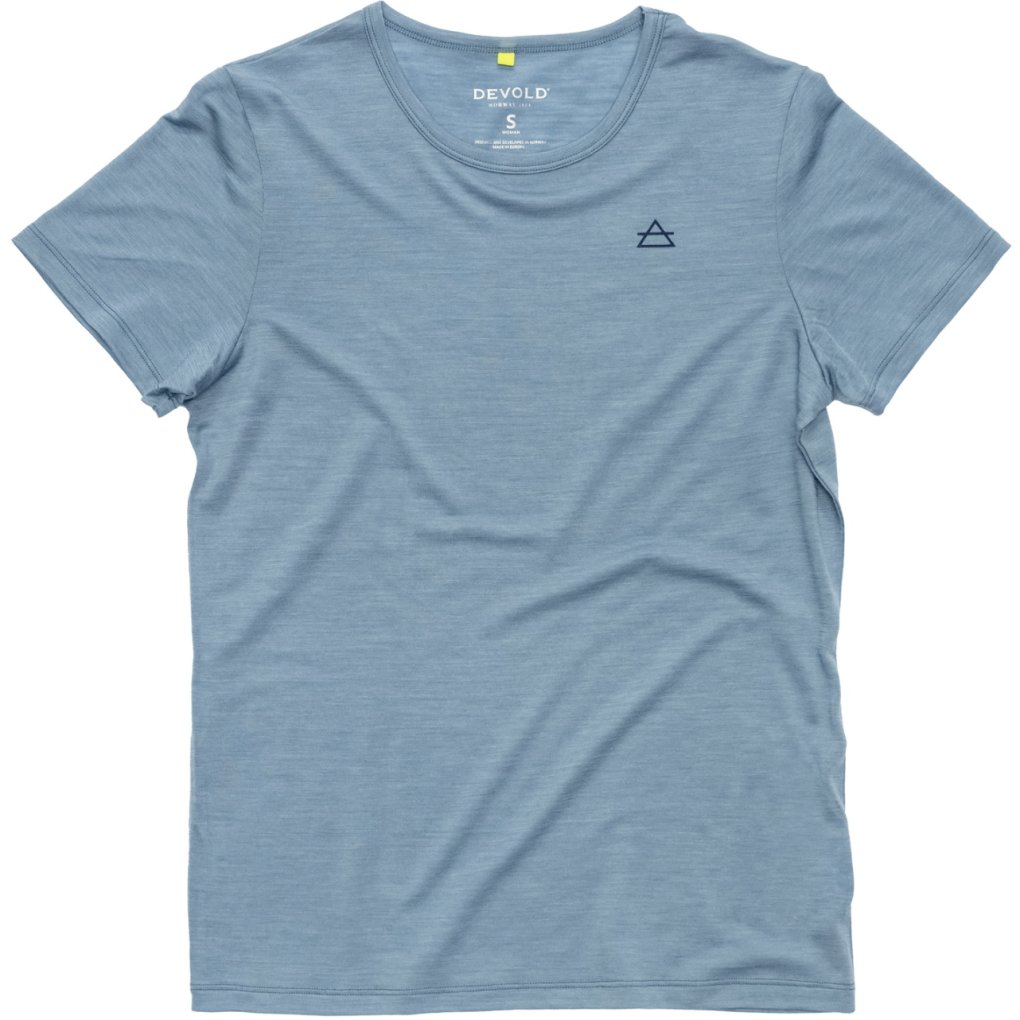 Devold Active Tee Women - 247A Skyblue