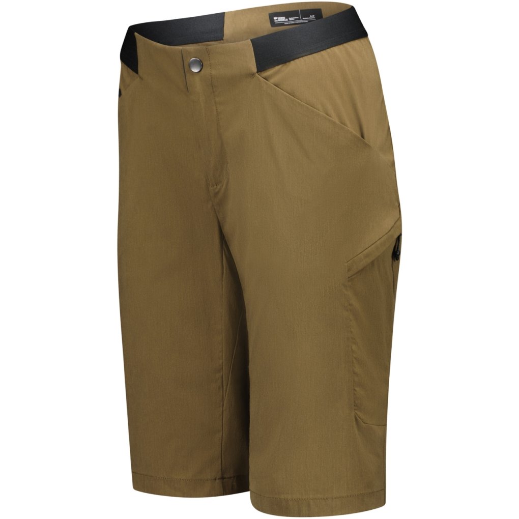 Mons Royale Diversion Merino Trail Shorts Women - dark olive