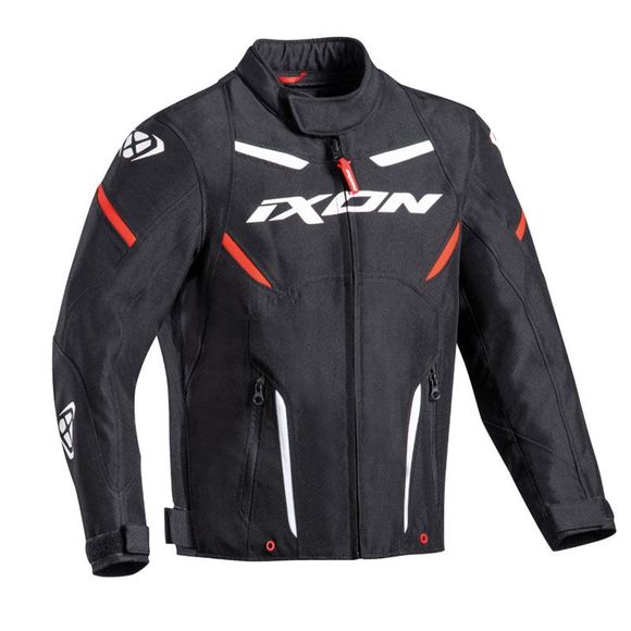 Ixon Striker Kid Motorcycle Jacket - Black / WhiteRef: IX1539