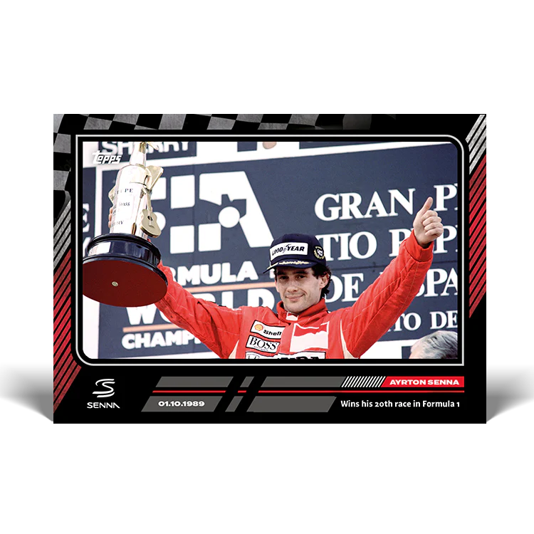 Topps UK - The Story of Senna - Card #27