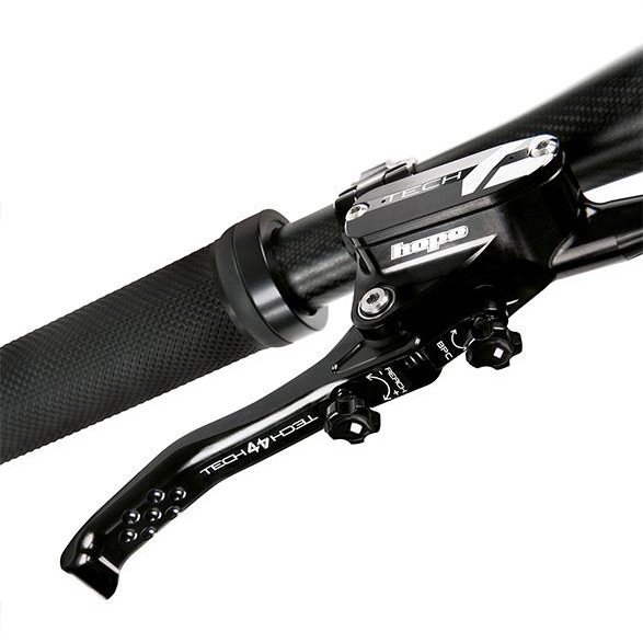 Hope Tech 4 E4 Disc Brake - black/black - Lever left