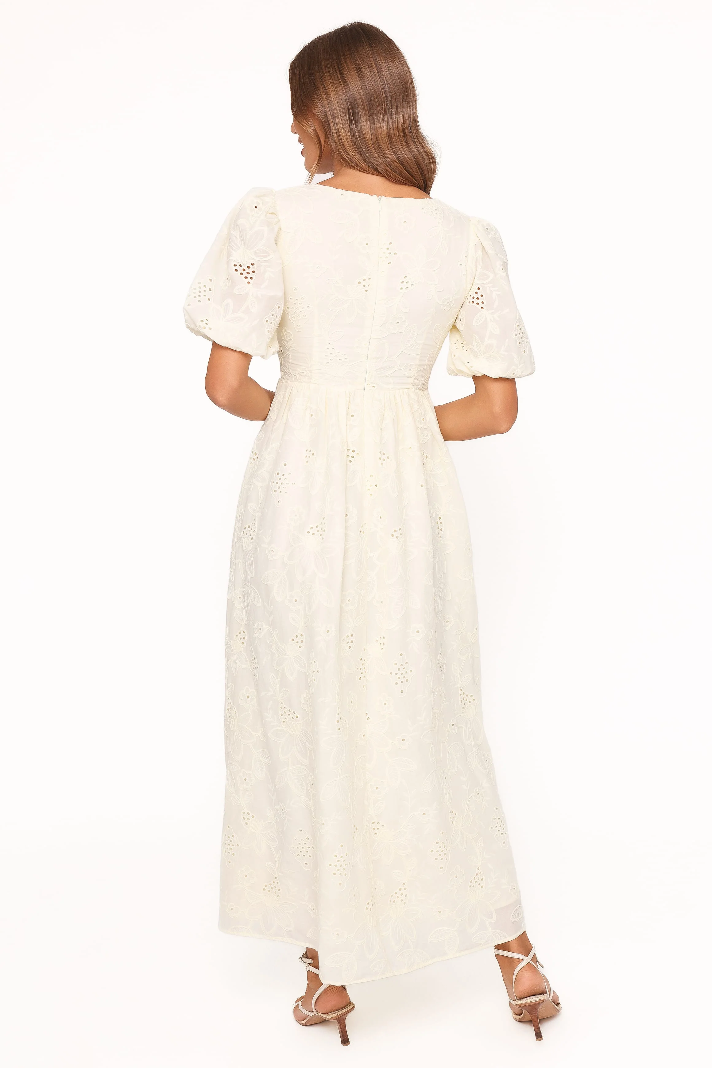 Karla Maxi Dress - Butter Yellow Broderie