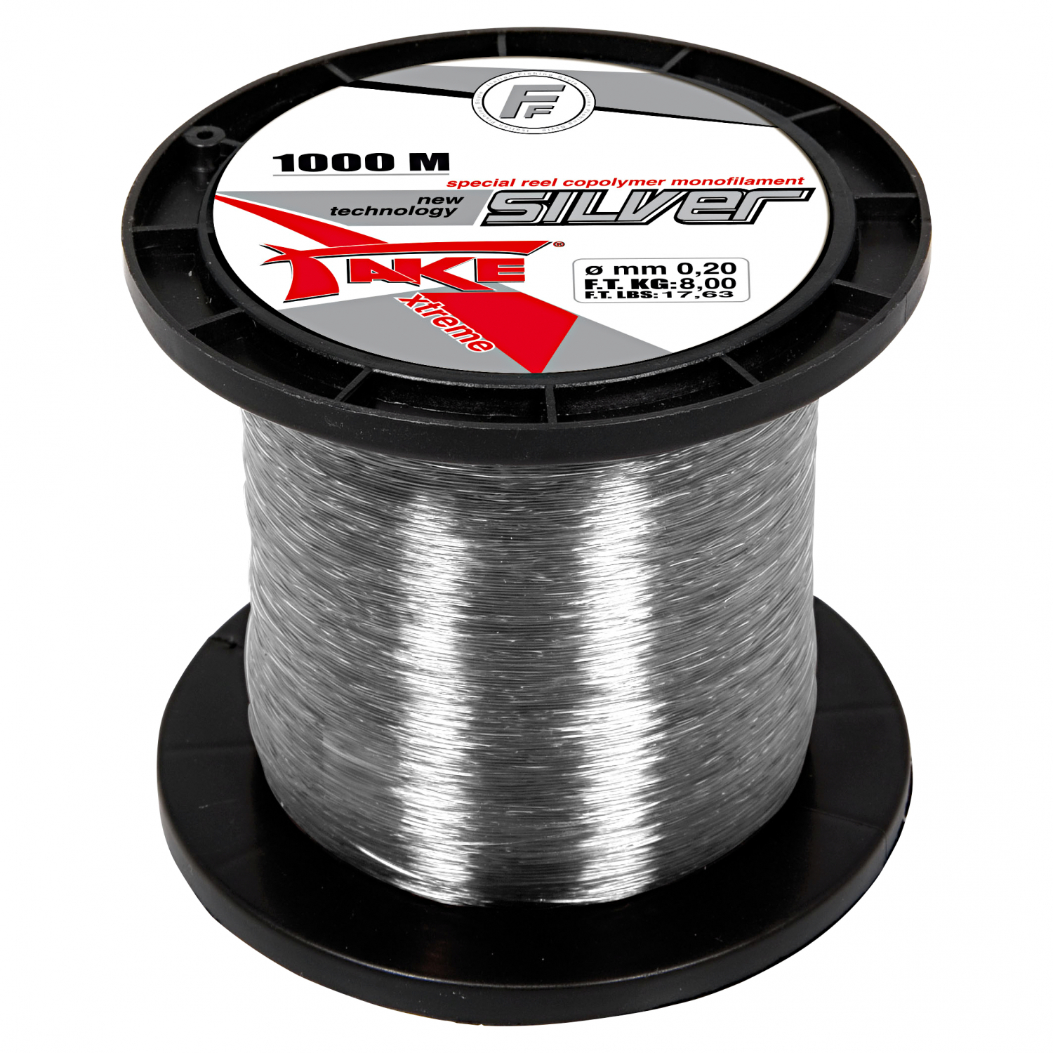 Fishing Ferrari Fishing Line Take Silver (clear, 1.000 m)