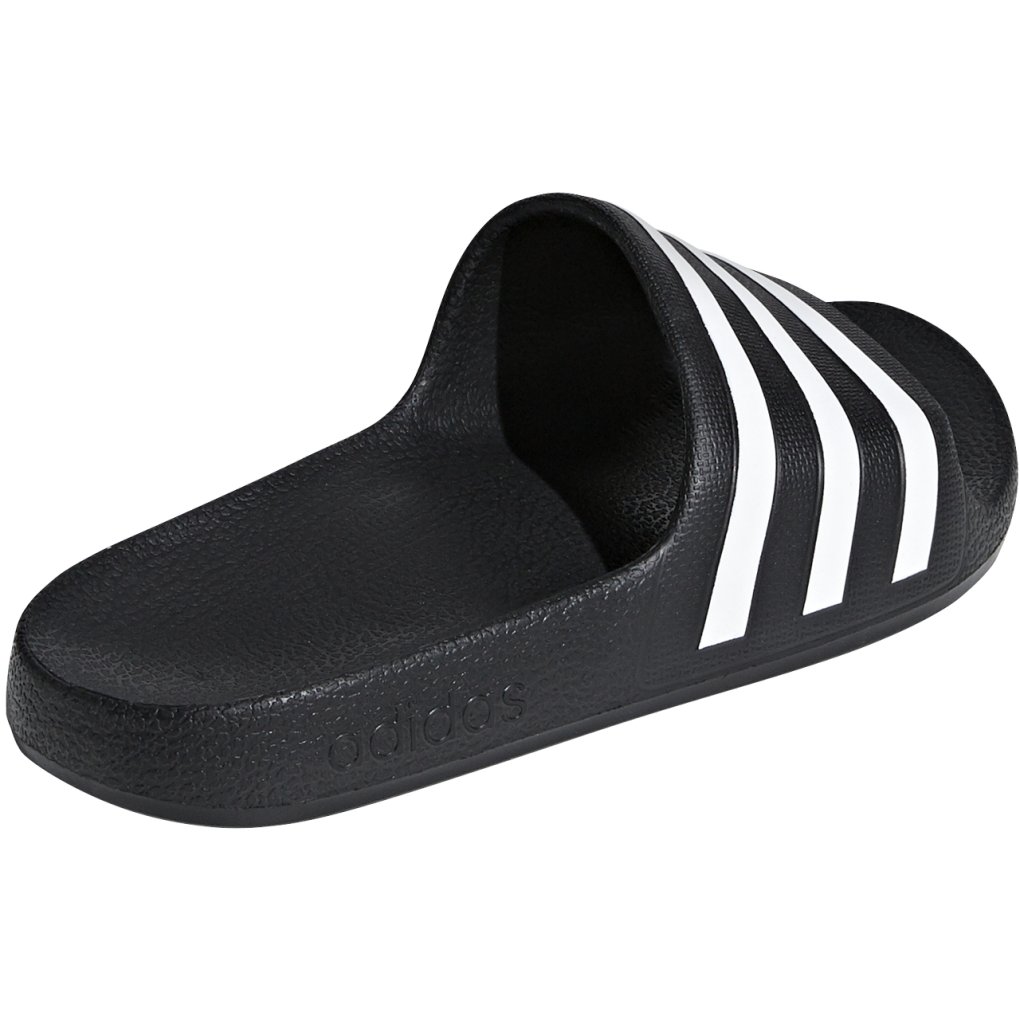 adidas Adilette Aqua Slides Kids - core black/future white/core black F35556