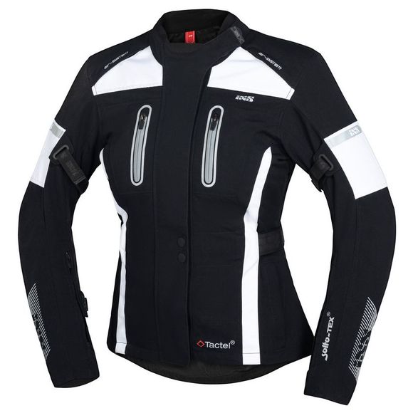 Veste Moto IXS PACORA-ST FEMME - Noir / BlancRef : IS1043