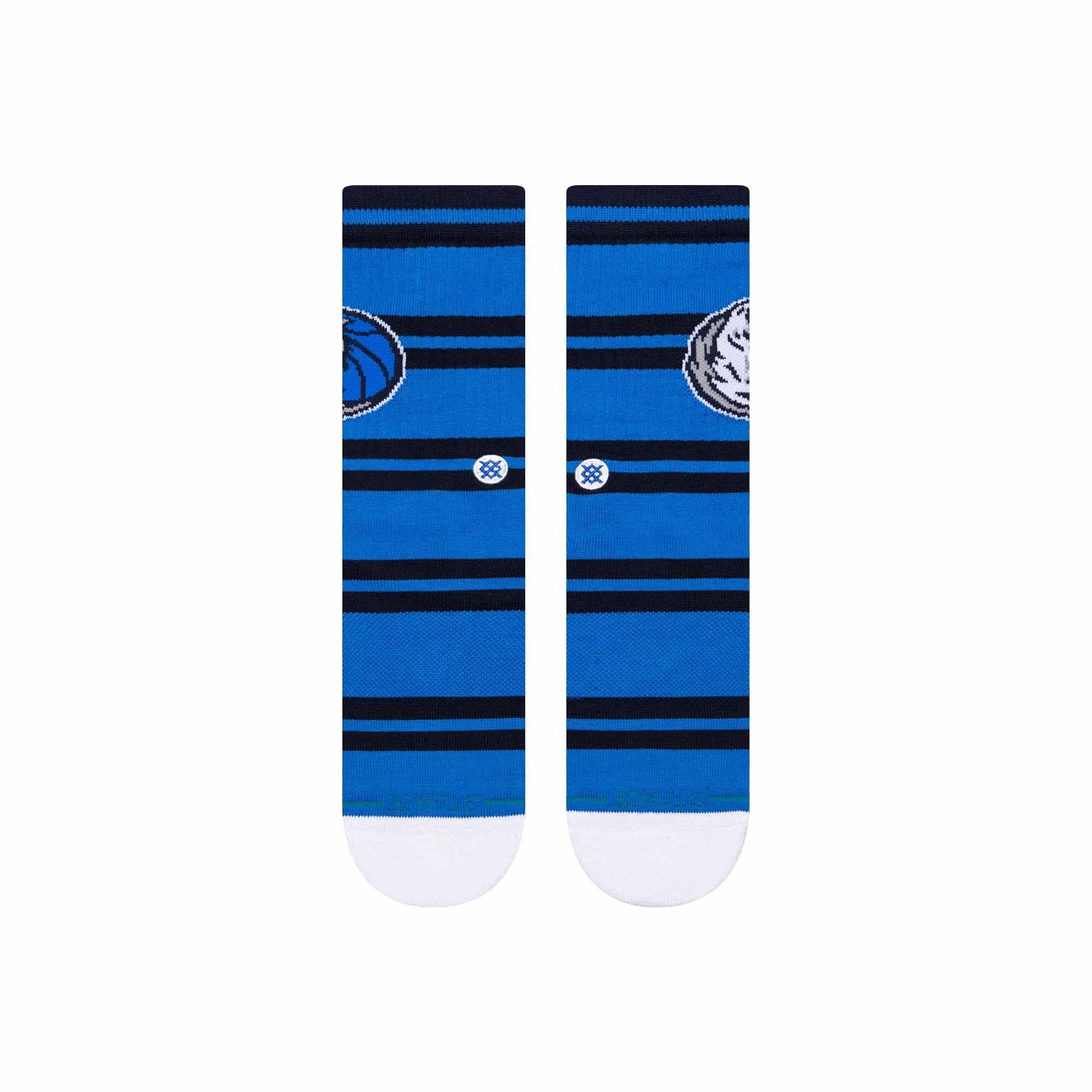 Dallas Mavericks Stance Prep School NBA Crew Socks Blue