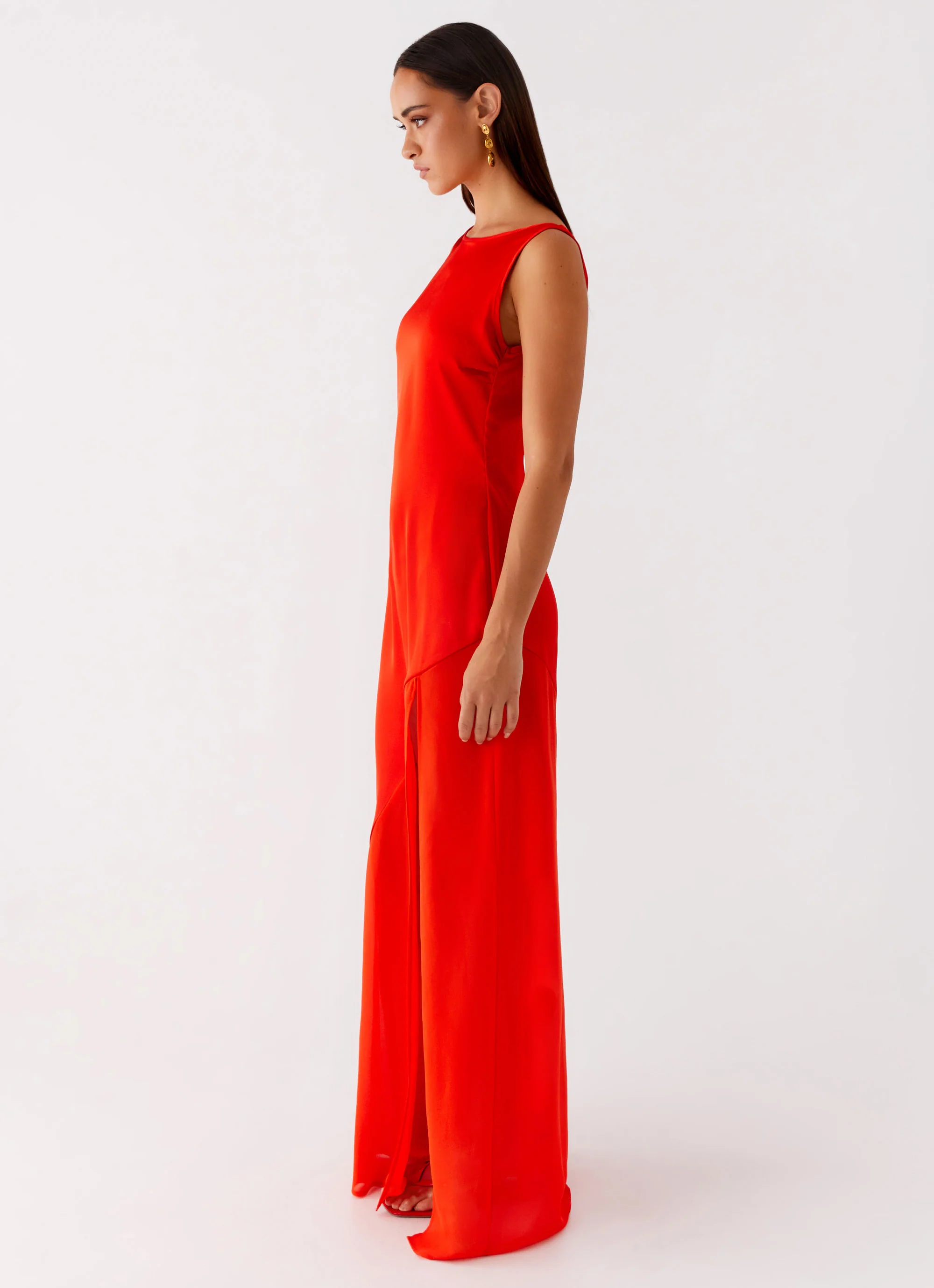 Ramiro Maxi Dress - Red