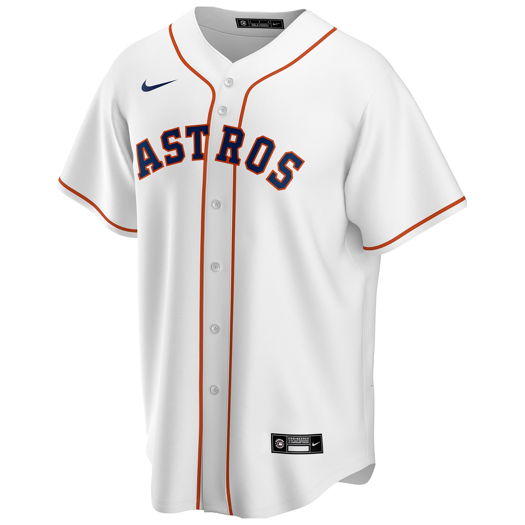 Houston Astros Nike Replica MLB Home Jersey White