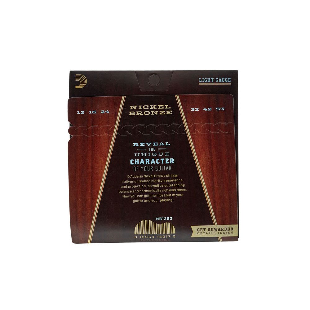 Daddario NB1253 Nickel Bronze Set – Thomann Ireland