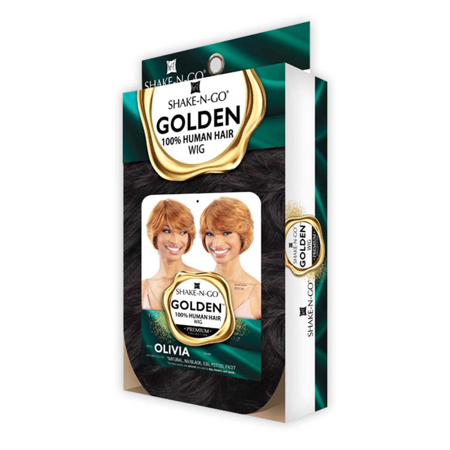Shake-N-Go Human Hair Wig Golden Olivia