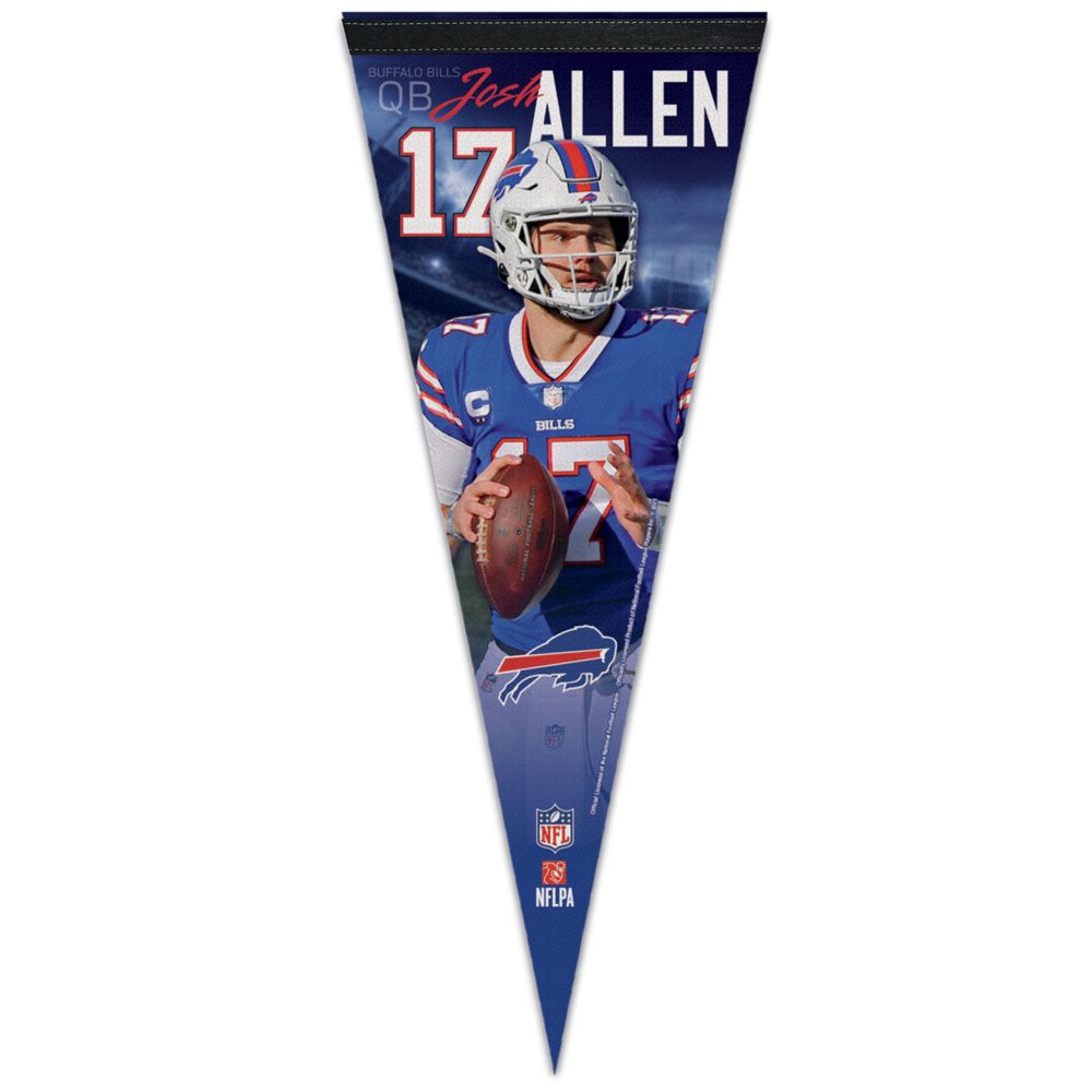 Josh Allen Buffalo Bills Premium WinCraft NFL Pennant