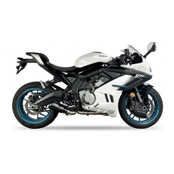 Ixil RB Full Exhaust System - Gray / BlackCF MOTO 675 675SR-R - 2025 - 2026Ref: Il0269 / Cf3249Rb