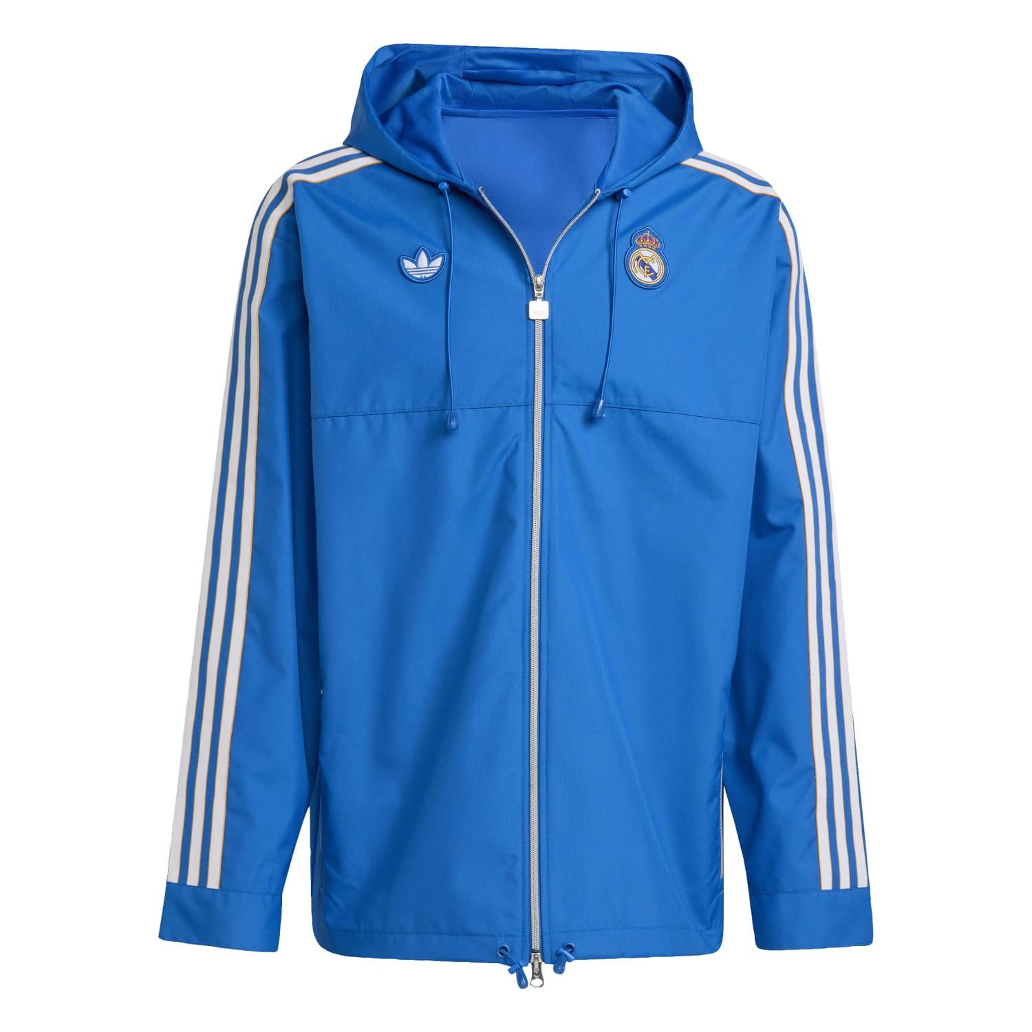 Mens adidas Originals Terrace Icons Parka 25/26 Blue