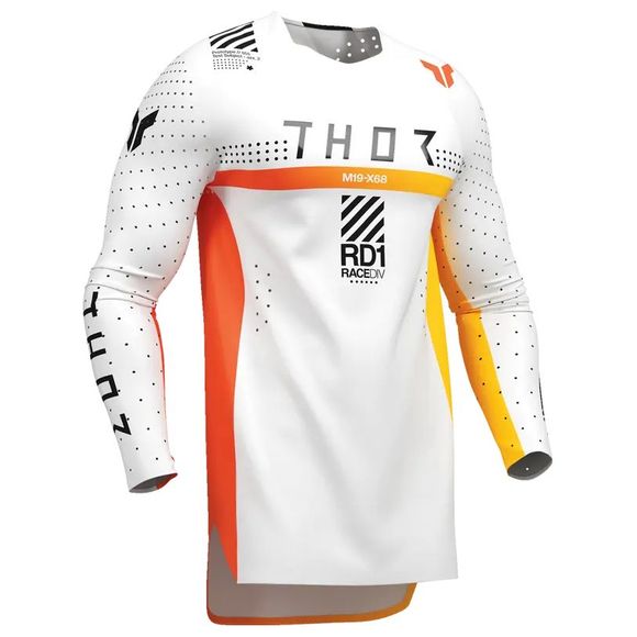 Thor Sport Synth 2025 - White cross jerseyRef: To3200