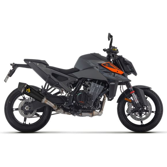 Silencieux Arrow X-KONE inox dark embout carbone - NoirKTM 990 990 DUKE - 2024 - 2025Ref : AW0645 / 71973XKN