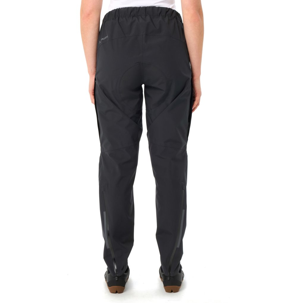 Vaude Kuro Pro Rain Pants Women - black