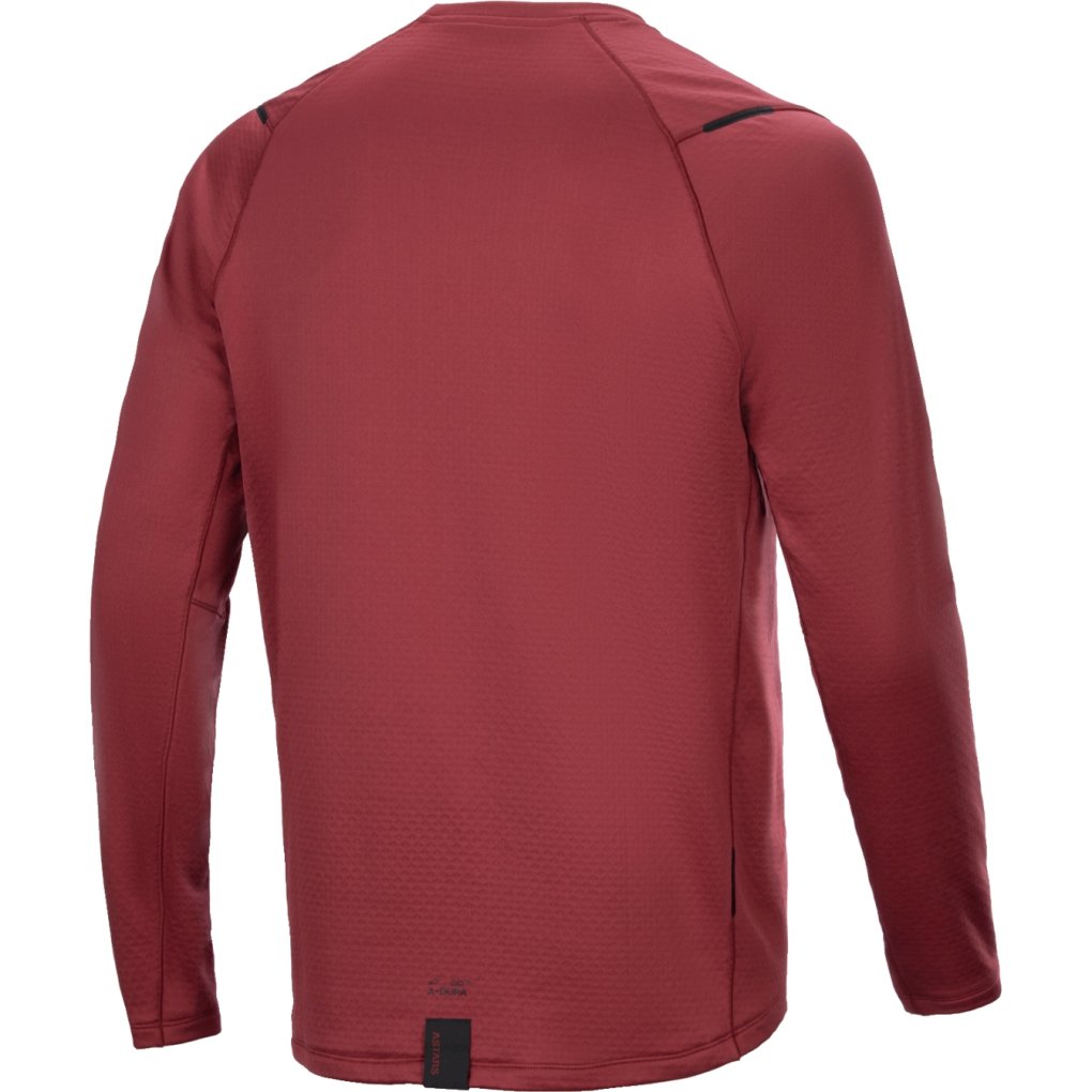 Alpinestars A-Dura Thermal Long Sleeve Jersey Men - burgundy