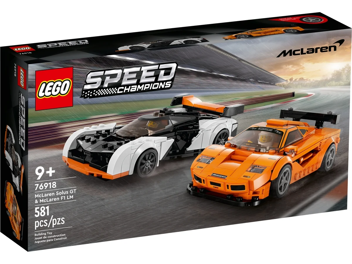 76918 McLaren Solus GT & McLaren F1 LM LEGO