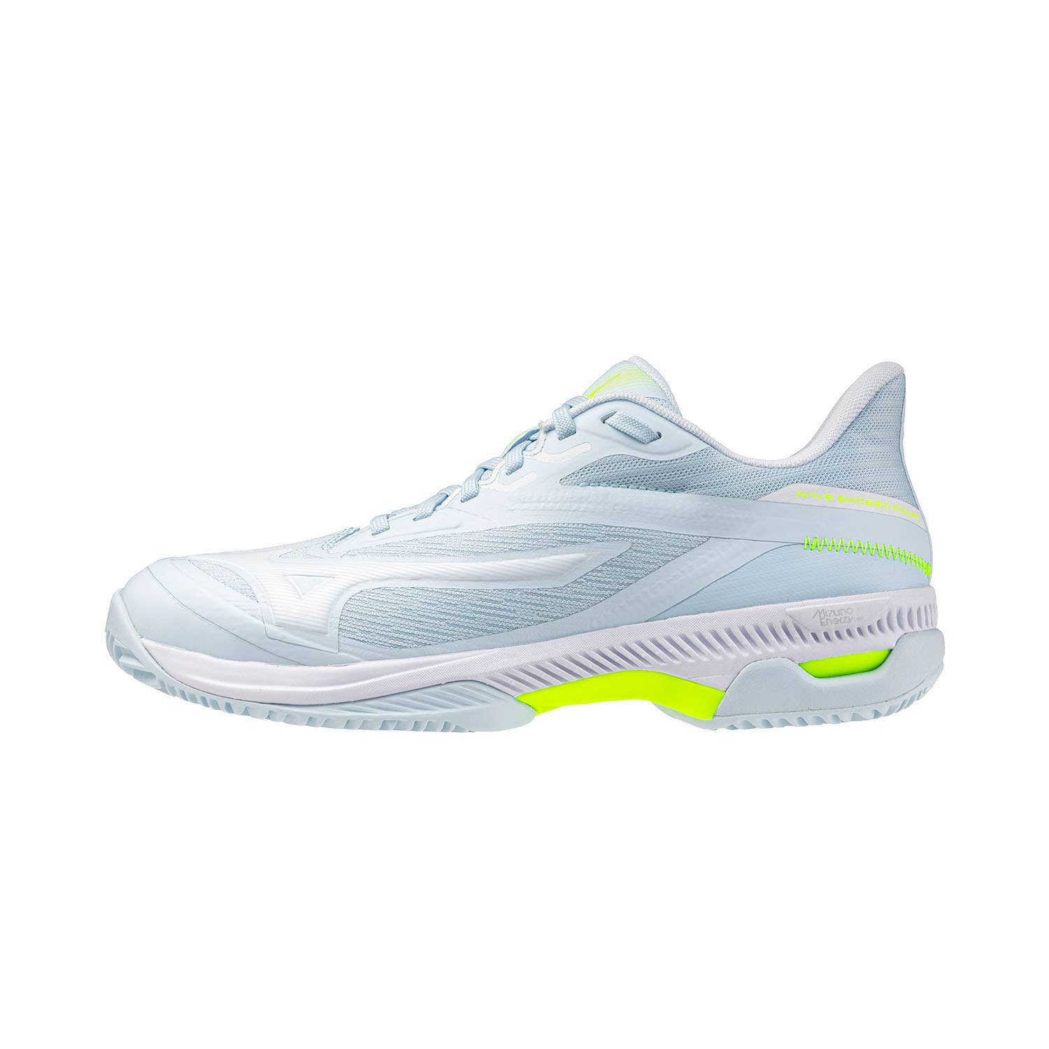 MIZUNO WAVE EXCEED COURT CLAY WHITE/YELLOW WOMEN 61GC2521