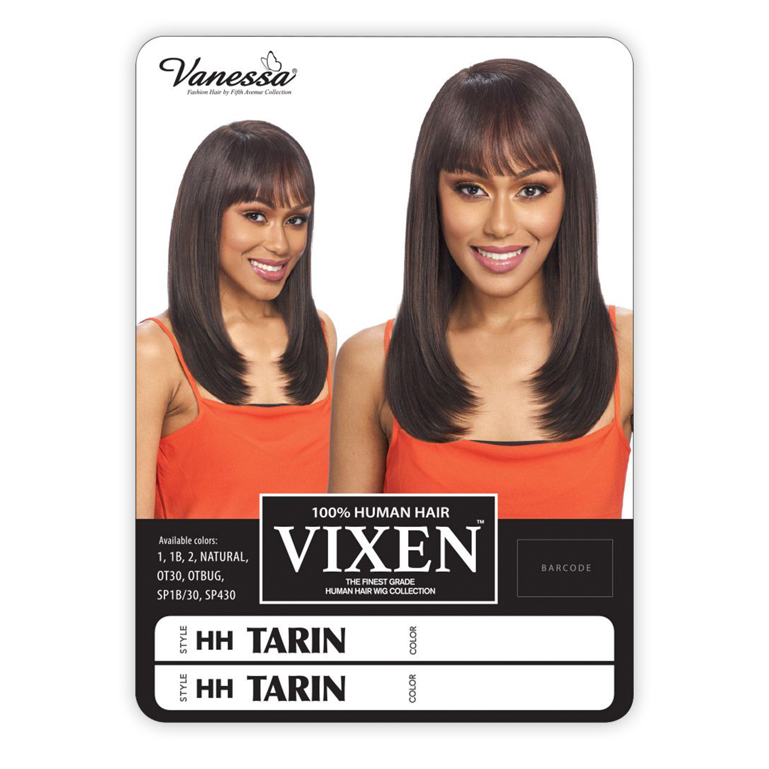 Vanessa Human Hair Wig Vixen HH Tarin