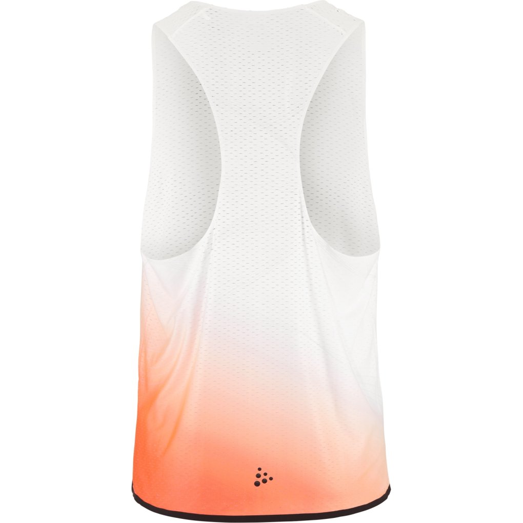 CRAFT Race Day Singlet Men - White/Multi
