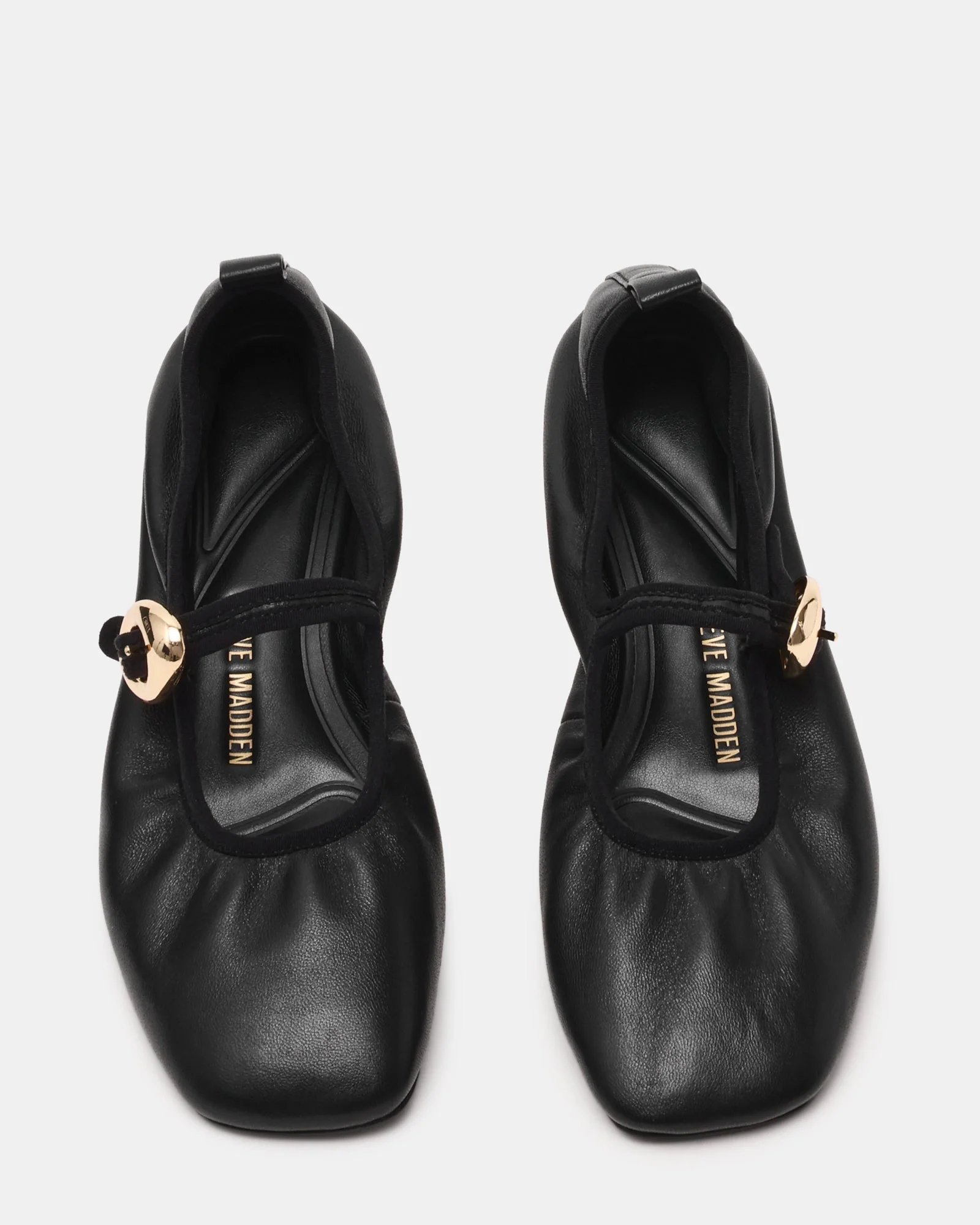 Daffia Black Leather