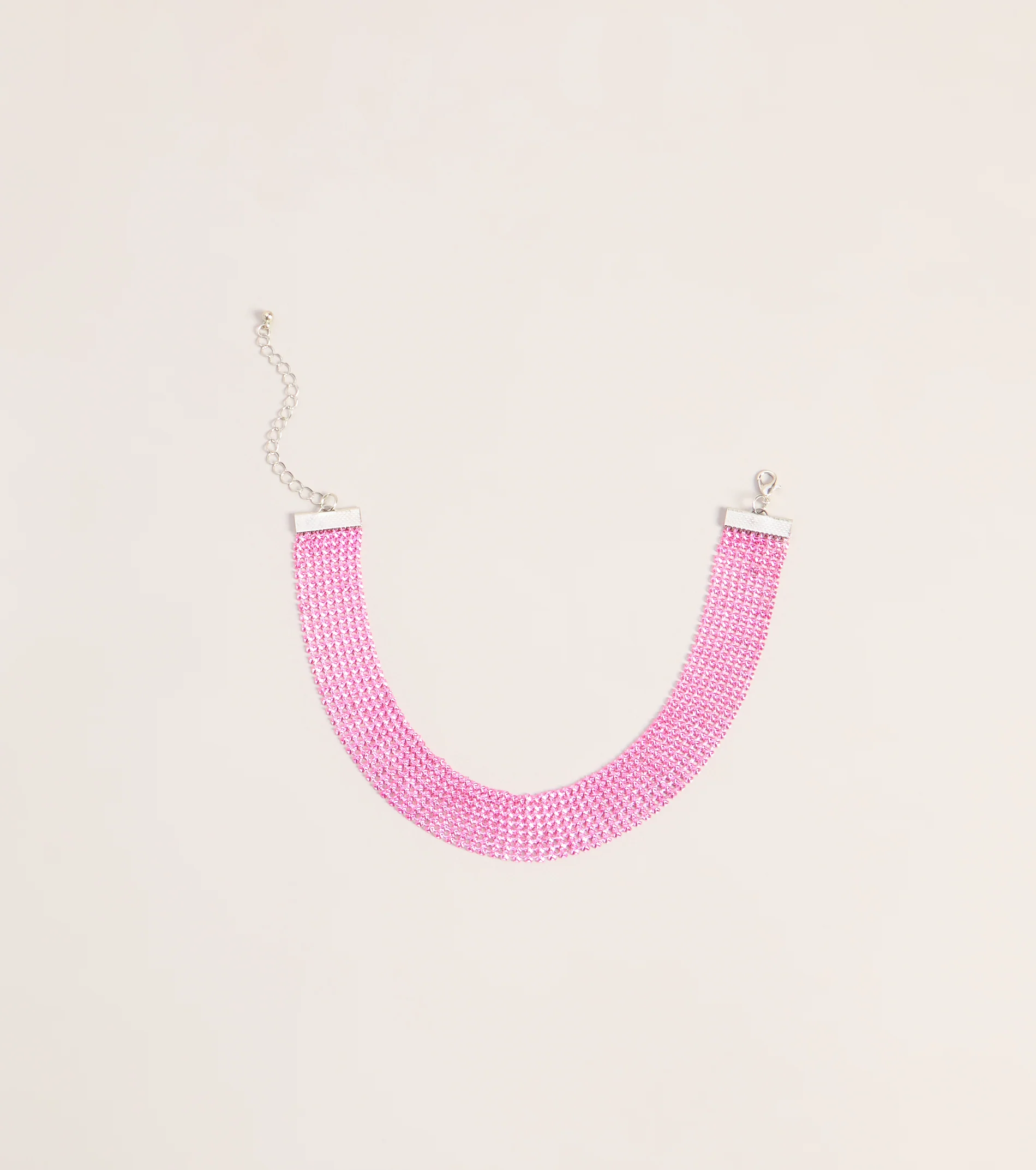 Dare To Dazzle Chainmail Choker Necklace