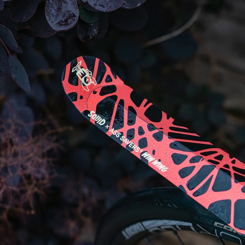 Ass Savers WRS-2 Win Wing Road Mudguard - squid