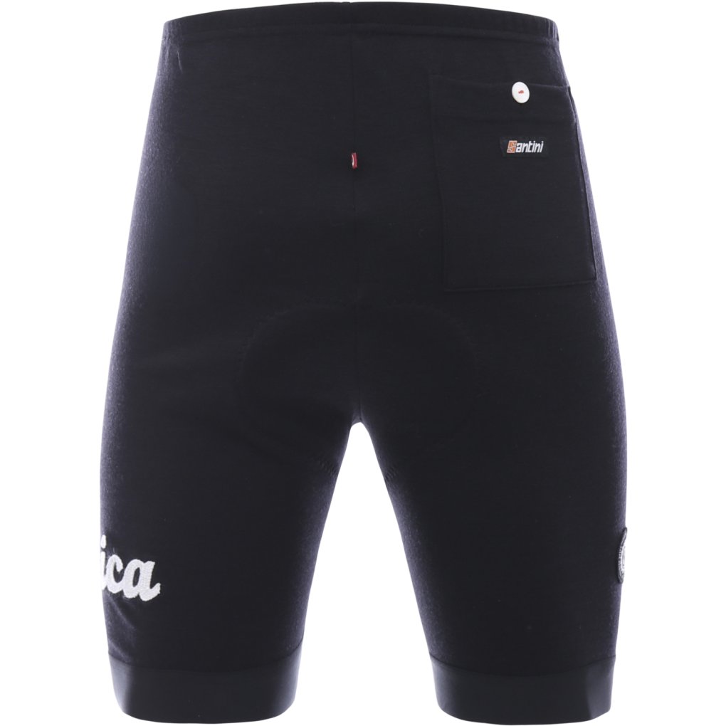 Santini Eroica Wool Shorts Men ER70GITLINEWOOL - black NE
