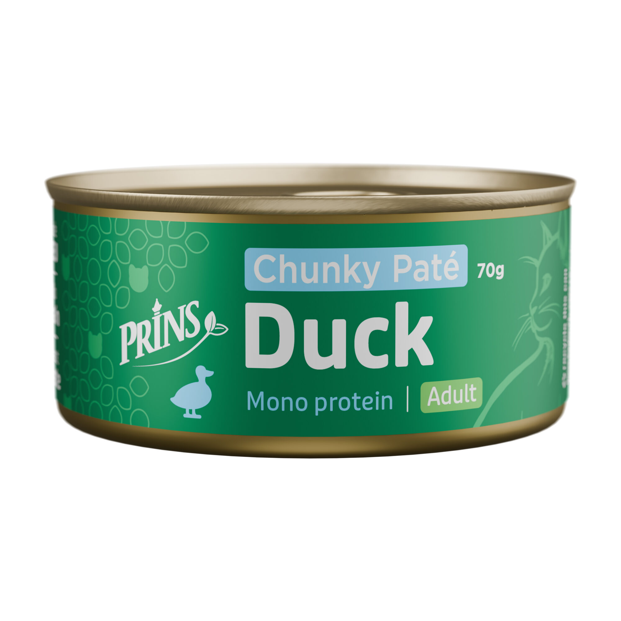 Prins Chunky Pâté - Cat Food -  Chicken & turkey - 24 x 70g