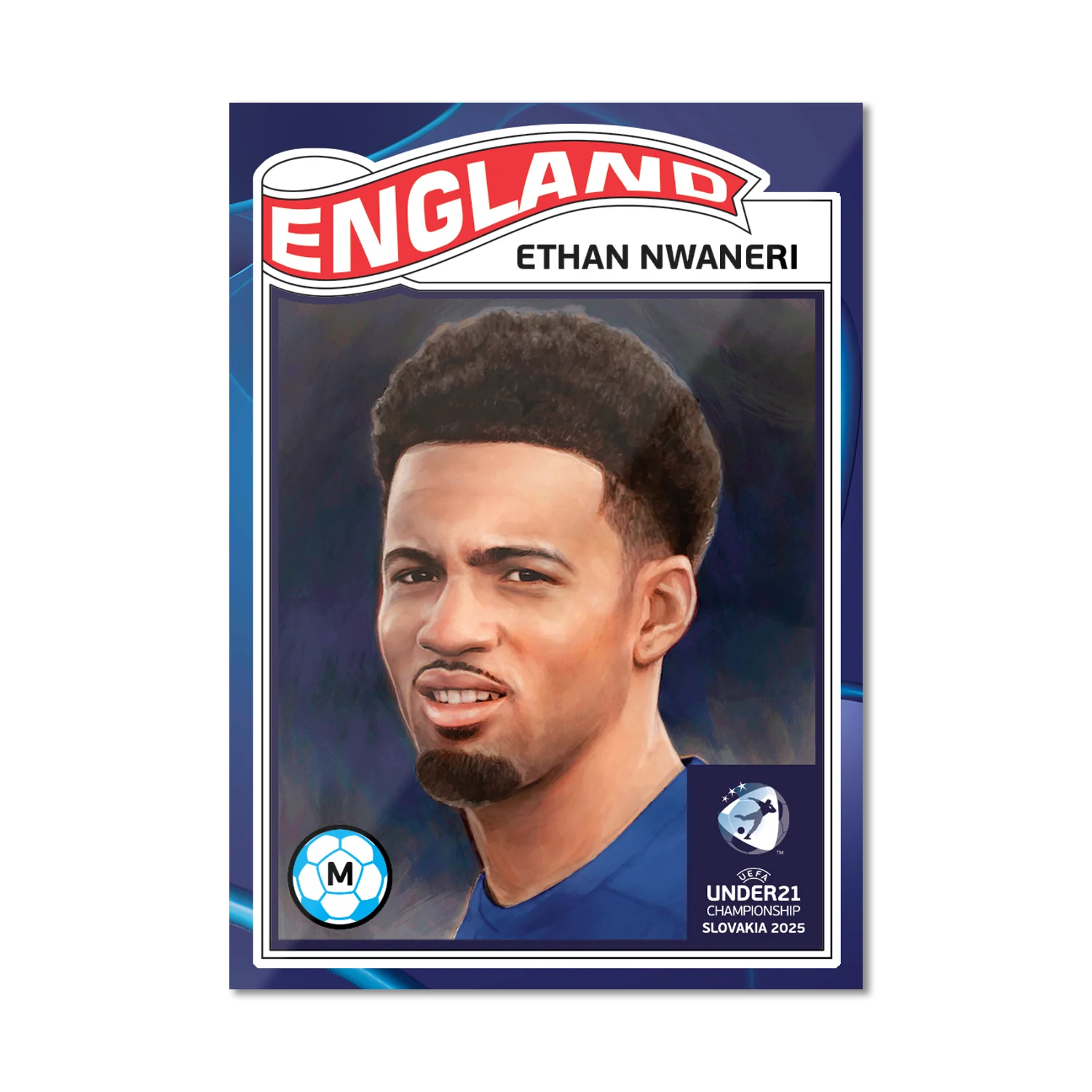 Ethan Nwaneri - 2025 UEFA Euro U-21 Living Set® - Card 2