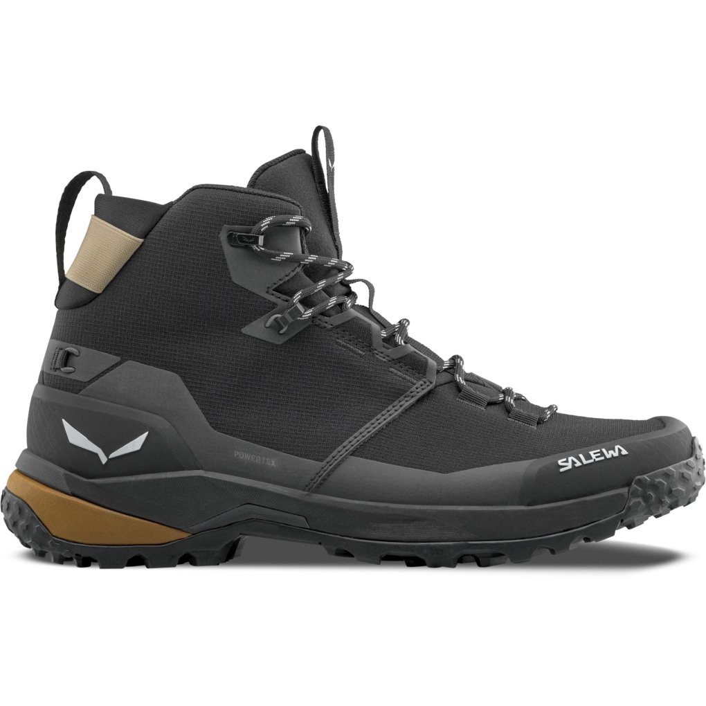 Salewa Puez 2 Mid Powertex Hiking Shoes Men - black/black 0971