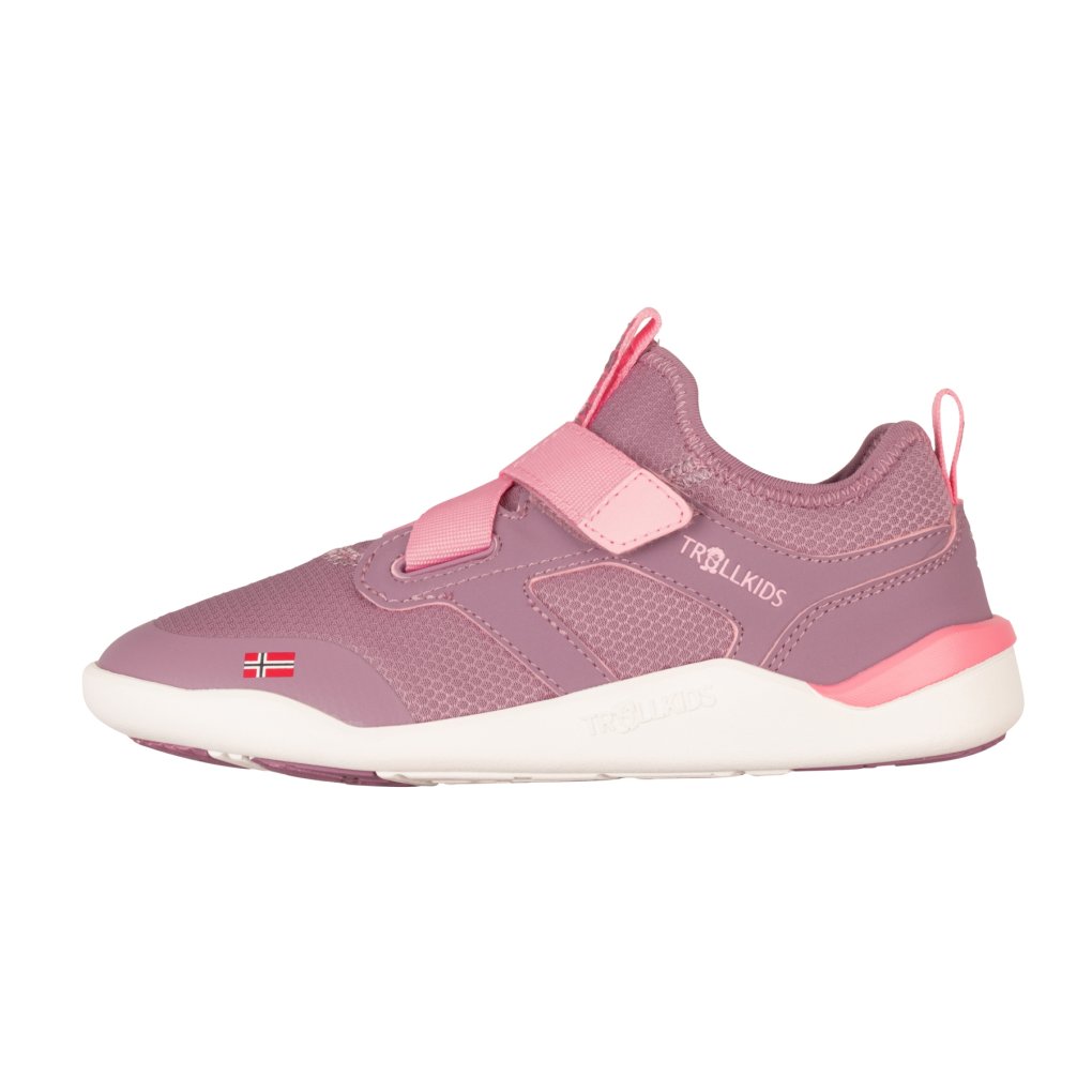 Trollkids Bergen Hiker Barefoot Shoes Kids - Orchid/Peony Rose