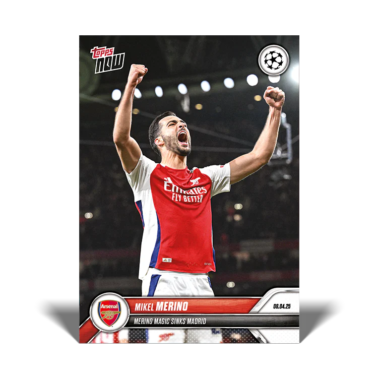 Mikel Merino - 2024-25 UCL Topps NOW® - Card 131