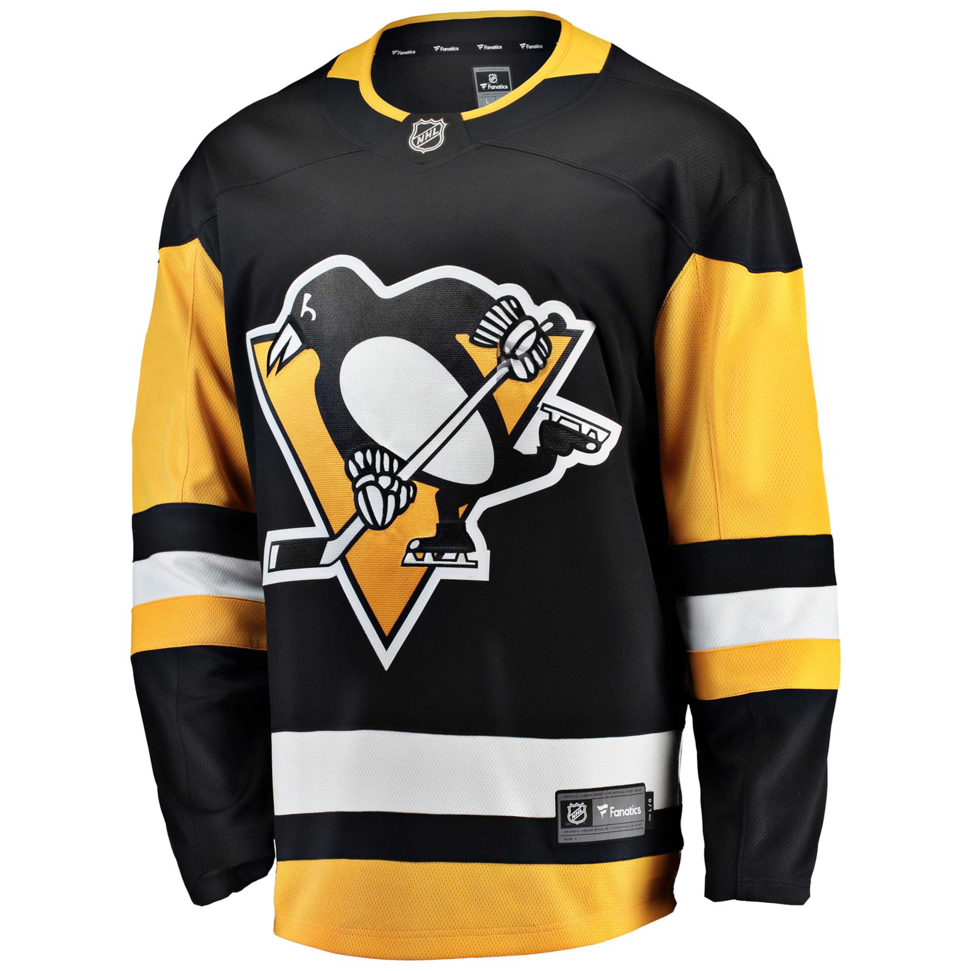 Pittsburgh Penguins Breakaway NHL Jersey Home Black