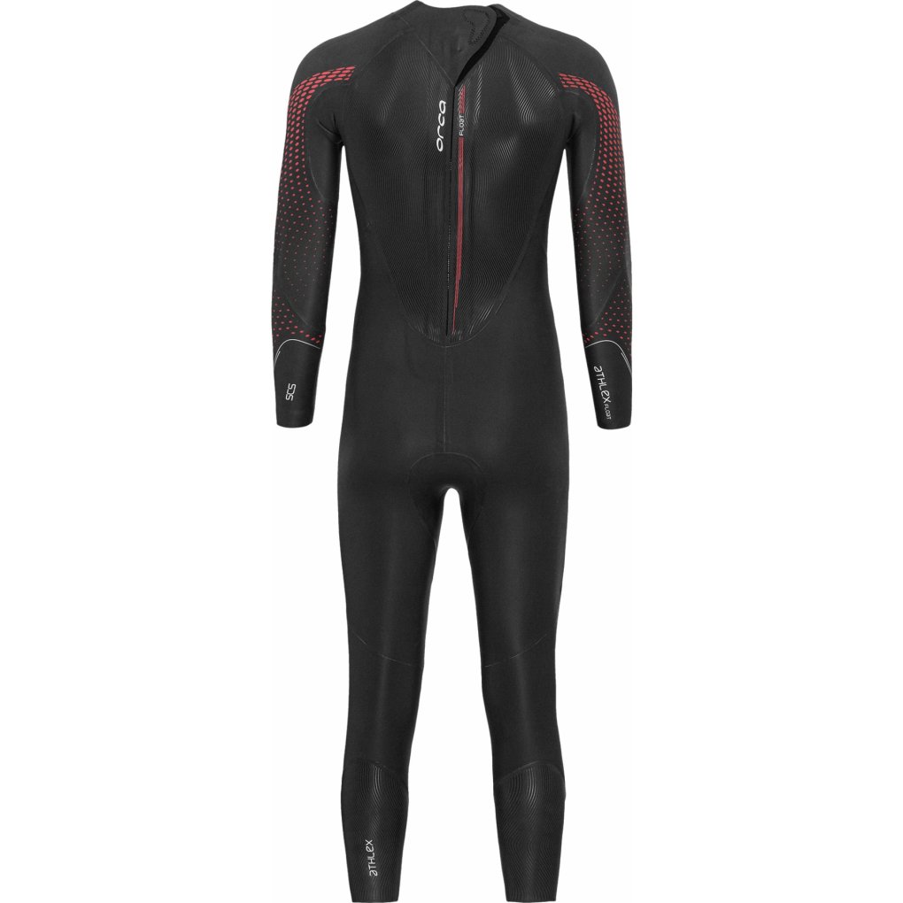 Orca Athlex Float Triathlon Wetsuit Men - black/red buoyancy