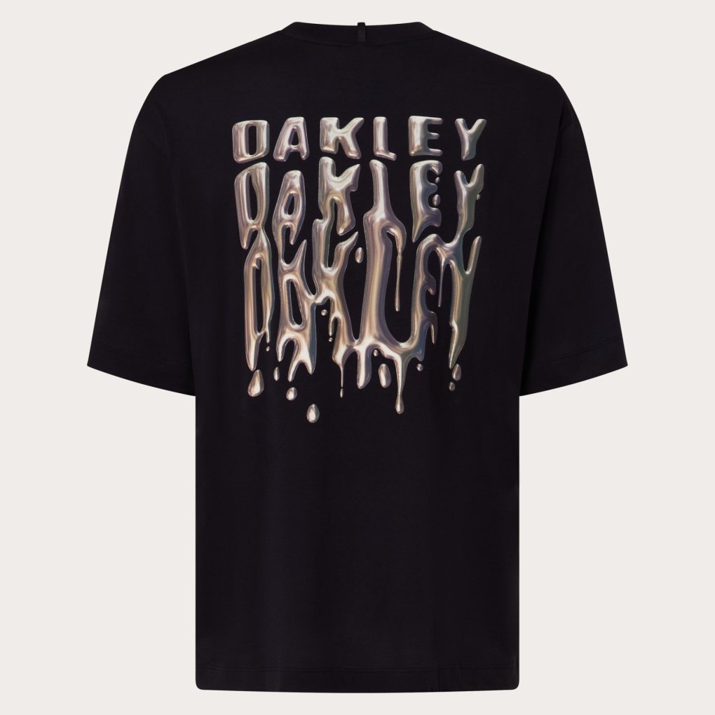 Oakley Stacked Metal Tee Men - Blackout