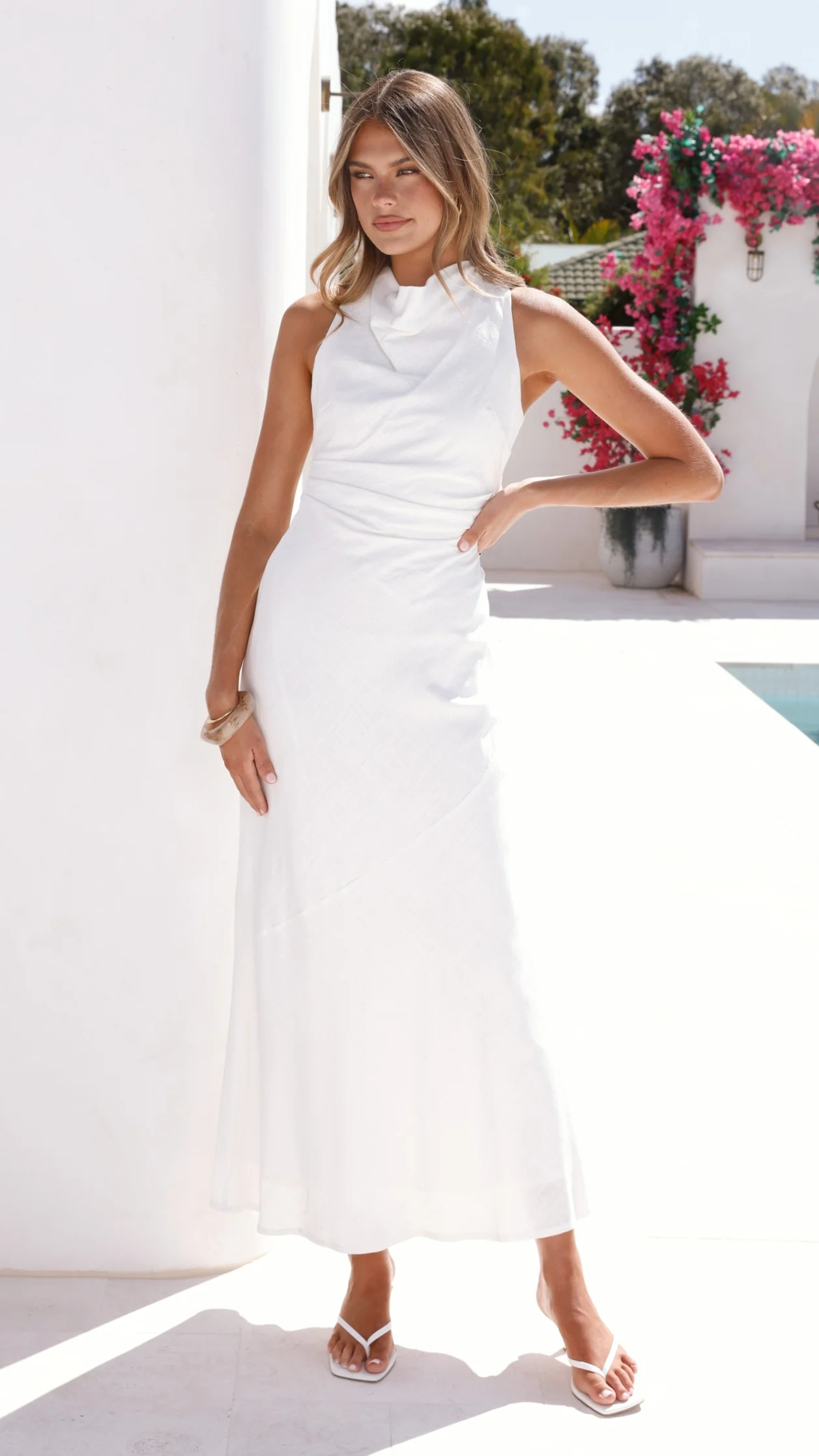 Velaris Maxi Dress - White