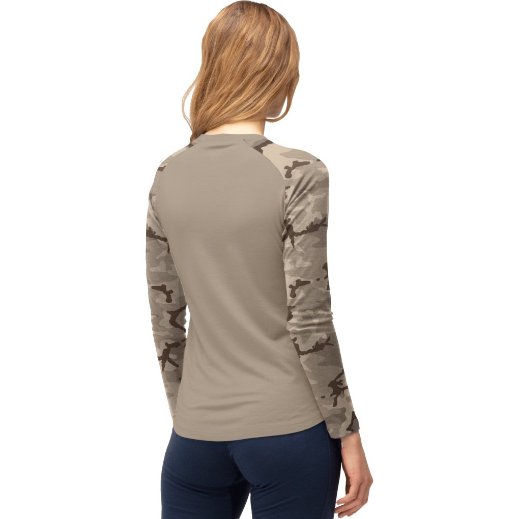 Norrona femund pureUll Long sleeve Base Layer Women - Winter Twig