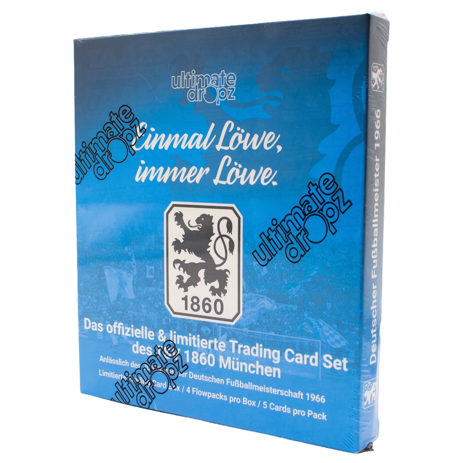 2026 Ultimate Dropz TSV 1860 München - Einmal Löwe Immer Löwe Hobby Box