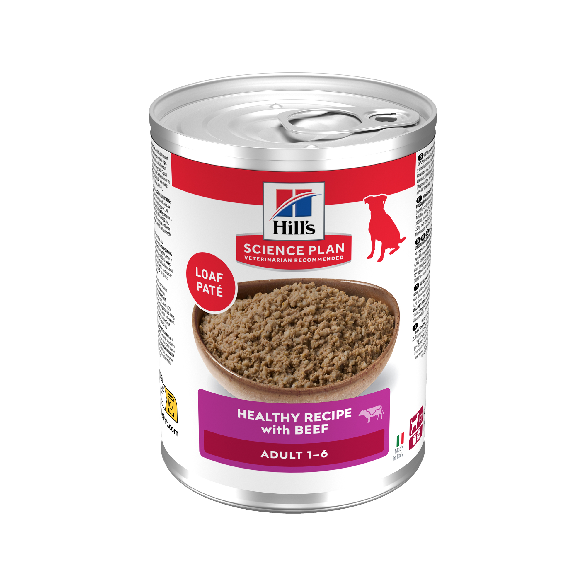 Hill's Science Plan Medium - Adult - Beef - 12 x 370 g